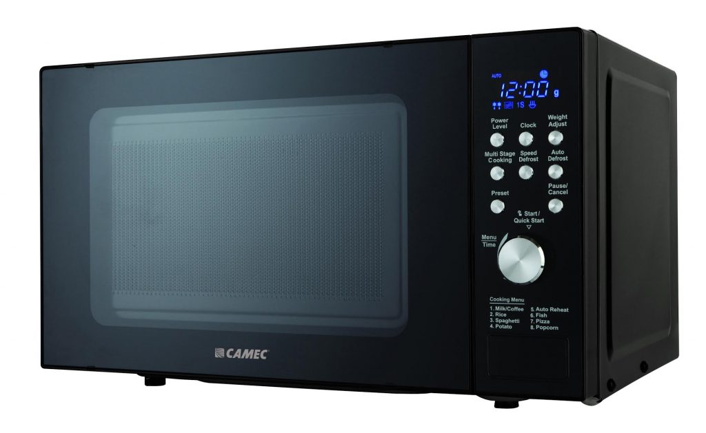 Camec's new compact Microwave Oven can fit just about anywhere! Caravan Industry News