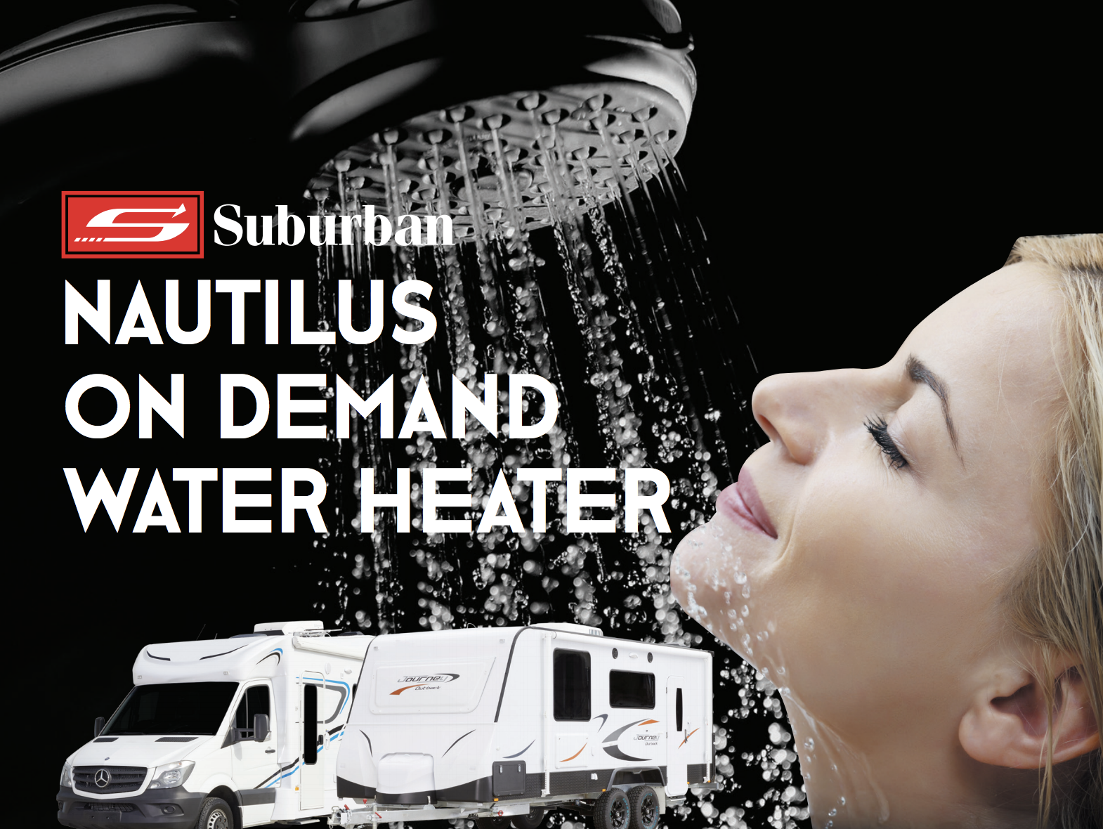 Enjoy Endless Hot Water With Suburban's New RV Water Heater. Caravan