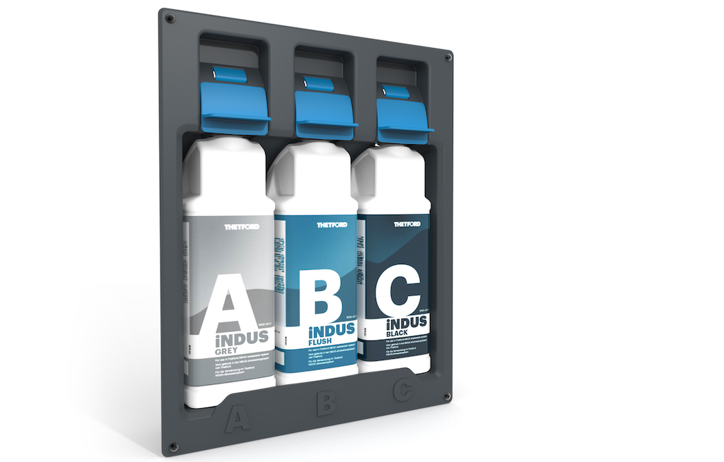 There's no messy measuring of chemicals thanks to the dosing system