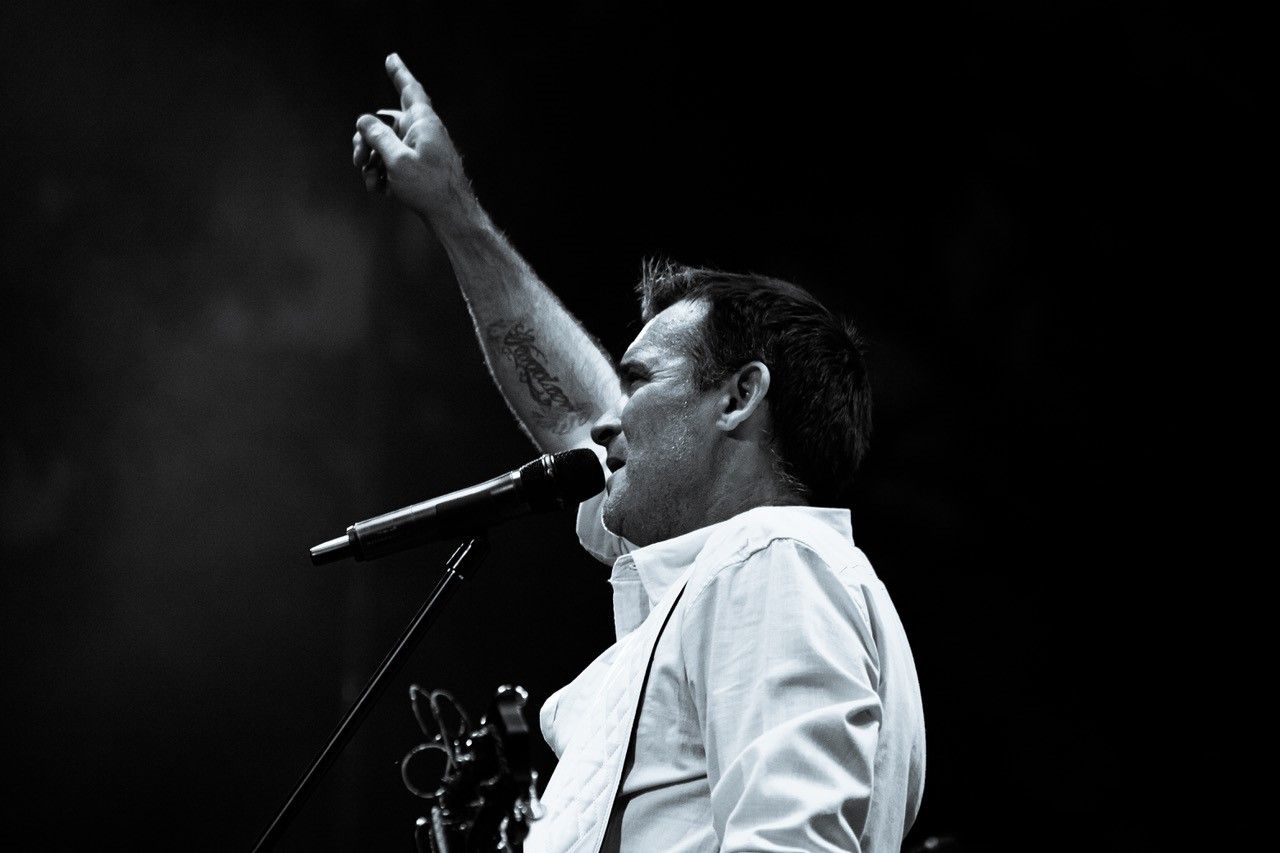 Adam Brand performing live