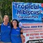 Christine and keith purchase tropical hibiscus caravan park Youtubers 4x4xplore